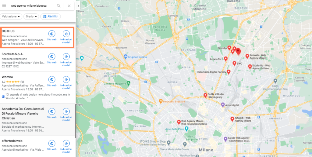 Google My Business DGT HUB